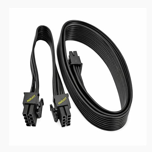 PARUHT ATX 8 Pin Male to 2X8 Pin PCI-E (6+2 Pin) Male ATX Power Supply Connector PSU, DLX8P2D8P - Image 3
