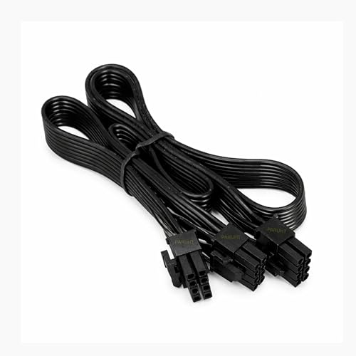 PARUHT ATX 8 Pin Male to 2X8 Pin PCI-E (6+2 Pin) Male ATX Power Supply Connector PSU, DLX8P2D8P - Image 1
