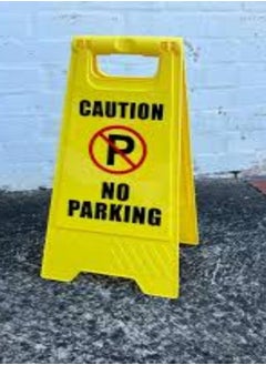 KNP KNP Portable Self Standing Sign Board (NO PARKING) is an essential tool for managing parking areas and enforcing no-parking regulations.  - Image 3