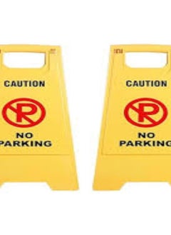 KNP KNP Portable Self Standing Sign Board (NO PARKING) is an essential tool for managing parking areas and enforcing no-parking regulations.  - Image 1