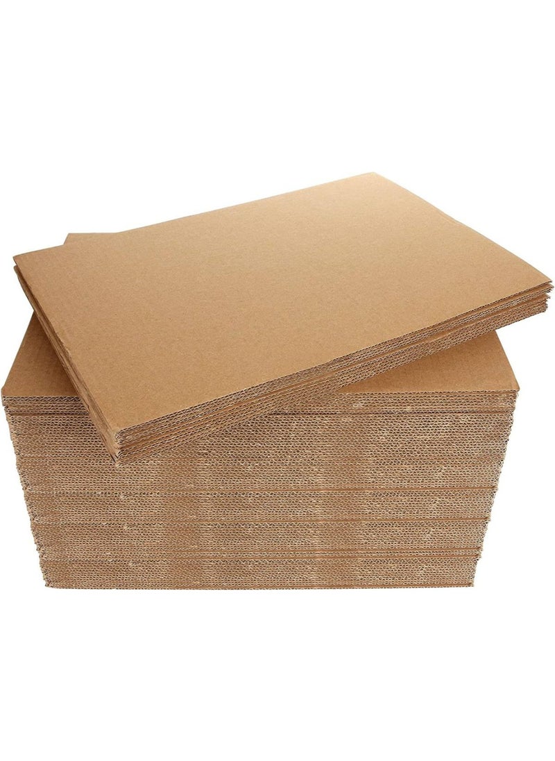 BPA - 50 Pack Cardboard Sheets 11 x 16.5 Inches Cardboard Sheets Flat Cardboard Inserts for Crafts Packing Mailing Art Project 2mm Thick - Image 1