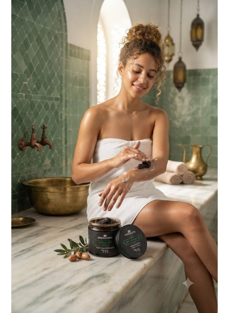 PBS Original Moroccan House Soap with Olive Oil - Deep Cleansing and Skin Brightening (Highest Quality) - Image 3
