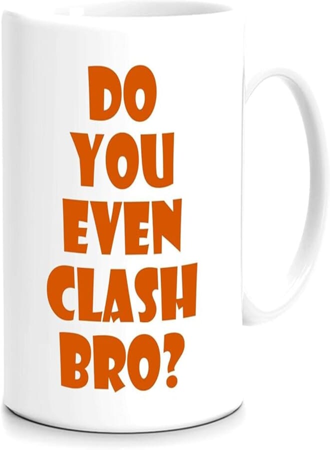 FMstyles Do you even Clash Bro Printed Mug