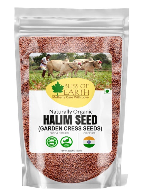 Halim Seeds Organic For Eating Aliv Seeds Immunity Booster Super Food 200gm