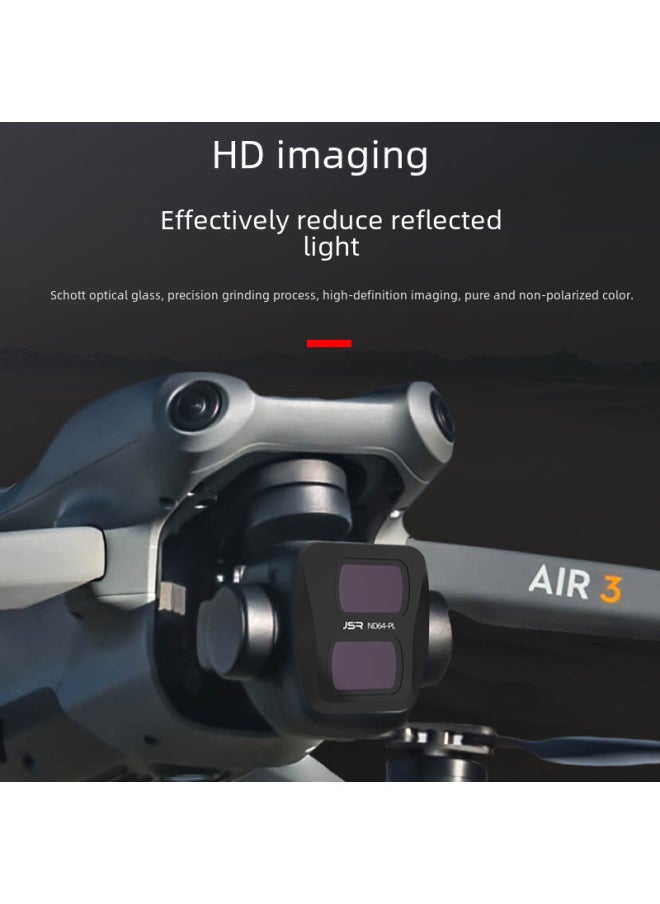 ماركة غير محددة جيل من مرشح JSR لمرشح DJI AIR3 UAV ملحقات الكاميرا ND dimming CPL-Color:AIR3 KB-12IN1 JSR-1031-21  - Image 4