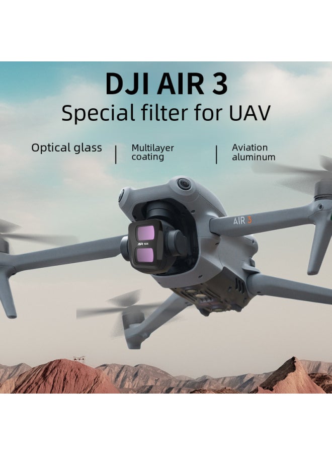 ماركة غير محددة جيل من مرشح JSR لمرشح DJI AIR3 UAV ملحقات الكاميرا ND dimming CPL-Color:AIR3 KB-12IN1 JSR-1031-21  - Image 2
