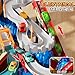 MSKOLER Dinosaur Race Car Tracks for Toddlers 24 Years Dinosaur Climbing Hills Railcar Toy Car Track Play Set with 7 Small Race Cars Preschool Birthday Gifts for 3 4 5 6 7 8 Year Old Boys Girls - Image 4