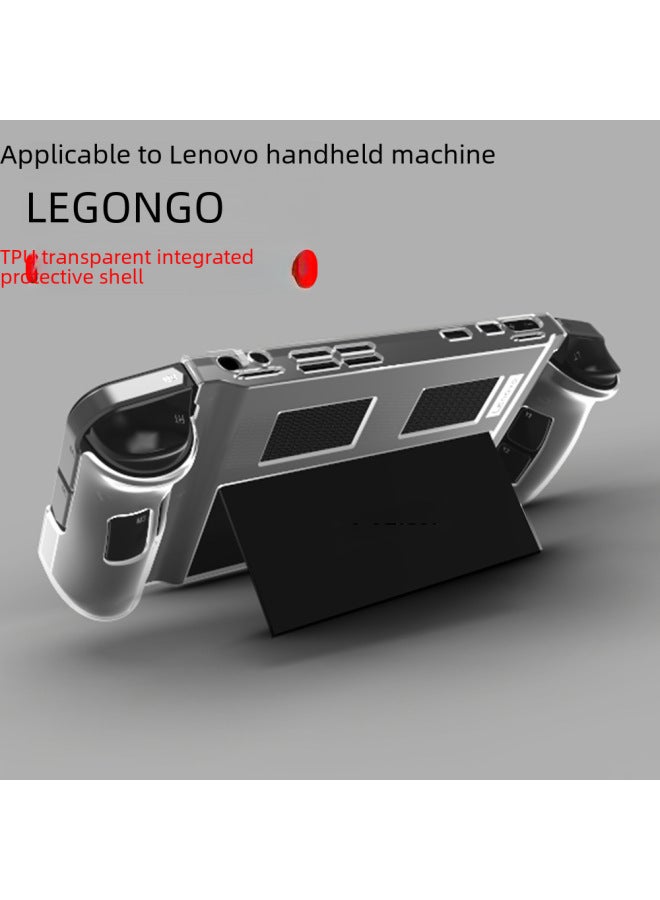 ليجيون جراب حماية شفاف لجهاز Lenovo Legion Go المحمول، غطاء حماية لجهاز الكمبيوتر/وحدة التحكم الرقمية للألعاب من Lenovo Rescuer Legion Go - لون المنتج: شفاف - الطراز: Lenovo Legion Go المحمول - Image 2