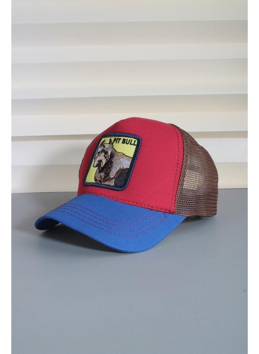 Claret Red Sports Animal Figured Pit Bull Hat Unisex Adjustable Back Hat 24SAPKAPTB - pzsku/Z651835888E2E99B9E8FAZ/45/_/1741292523/f73f9c0c-eb79-49c8-9d92-1edc180233a0