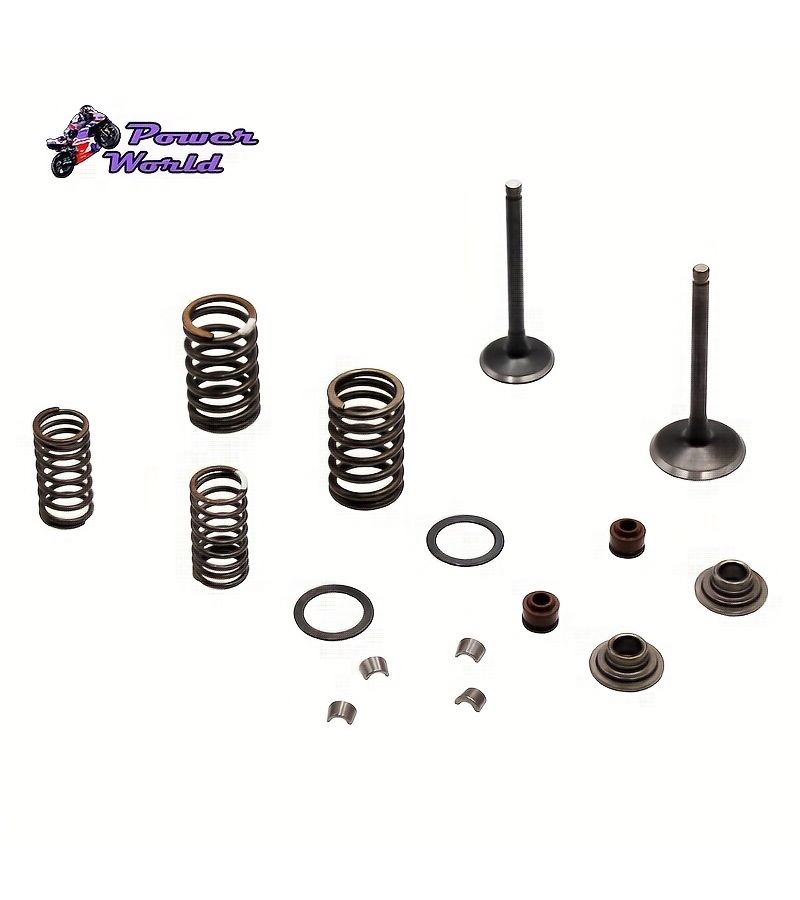 16pcs 125cc Motorcycle Engine Valve Kit Intake And Exhaust Valves Set With Springs Seals For Off Road Motorcycles Uncharged Power Mode No Battery Needed - Image 2