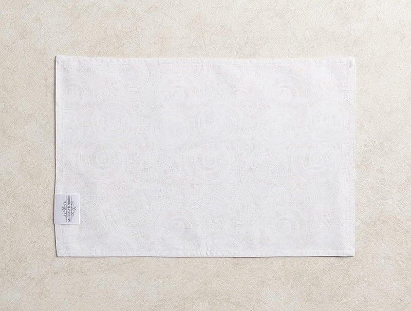 Maison d' Hermine Maison d Hermine Placemats 100 Combed Cotton Premium Set of 4 Dinner Placemat Decorative Washable Cloth Placemat Dining Buffet Parties  Camping  Mosaic 13x19 - Image 3