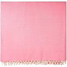 PPS Textiles PPS Cotton Plain Chaddar/Topsheet, 240 cm x 130 cm, Pure-Cotton, Multi-Color (Pink) - Image 1