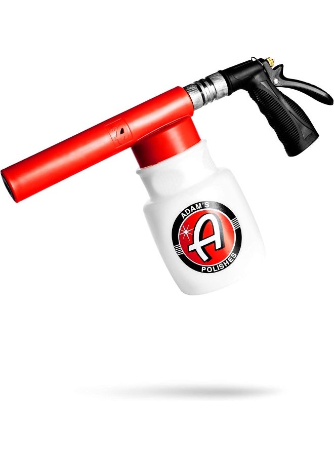 Adam's Polishes - Premium Foam Gun Car Wash Foam Gun For Garden Hose | Mix With Car Soap & Water & No Pressure Washer Required | Mega Suds Car Detailing & Car Cleaning Foam Sprayer - Image 1
