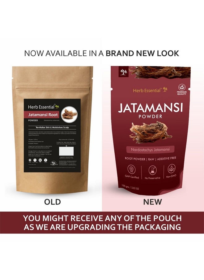 Herb Essential - Jatamansi Root Powder, 200 G | Promotes Hair Growth | For Strong, Shiny, And Silky Hair | For Dandruff & Spilt Ends Free Hair | Moisturizes Scalp | 100% Pure And Natural - Image 1