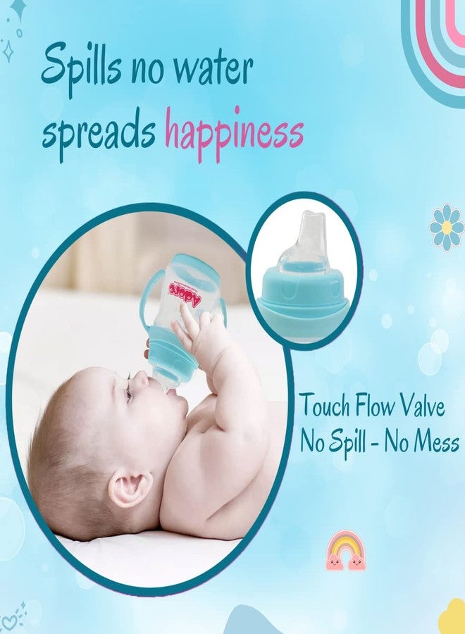 ادور كوب الشرب Adore Giggle Spout ذو الفوهة الناعمة والتصميم المقاوم للتسرب، 150 مل (أزرق) - Image 4