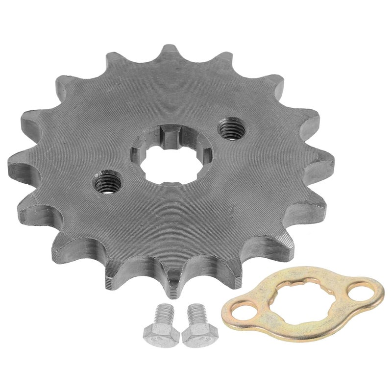 ATV Front Engine Sprocket 16t 17mm Motorcycle Chain Sprocket Replacement Tooth for Off-Road Dirt Bike and Go Kart - Image 1