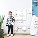 DUOLIYBC Magnetic Tic Tac Toe WallMount GameGame Room DecorHallway DecorPlayroom DecorModern Wall Decals for Kids RoomClassroomOfficesBest Gift for Family Friends White - Image 4