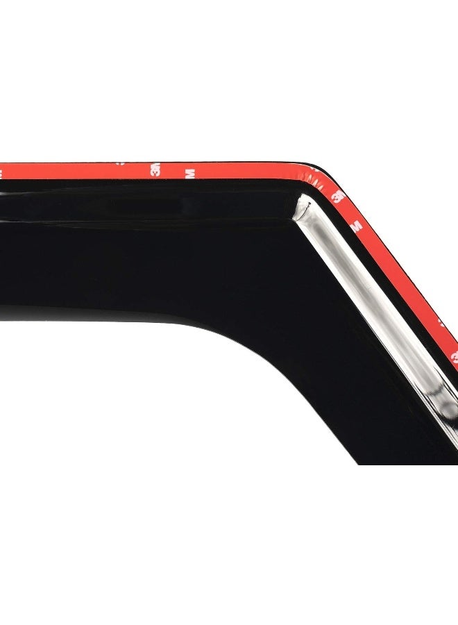 Rugged Ridge Matte Black Window Visors for Wrangler JL - Image 4