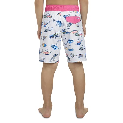 Hurley Boys' Pull On Swim Trunks, Bone/Allure, 7 - Image 4