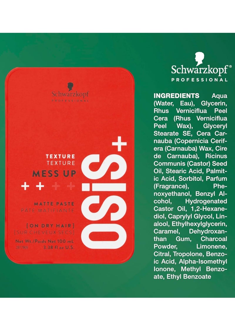 Schwarzkopf Professional Schwarzkopf Professional Osis Mess Up Matt Gum, 100 ml  - Image 4