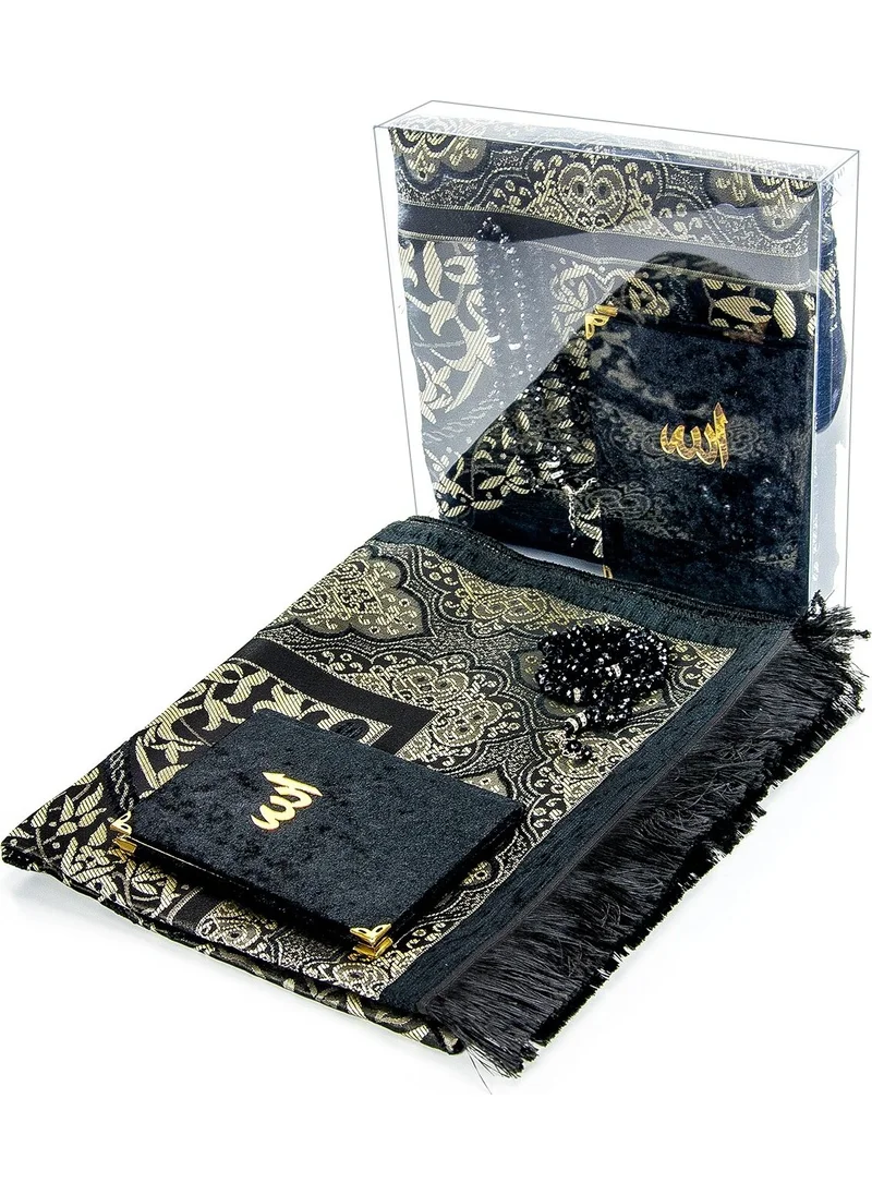 İhvan Ikhwan Hajj and Umrah Gift Mevlut Set - 3 Black