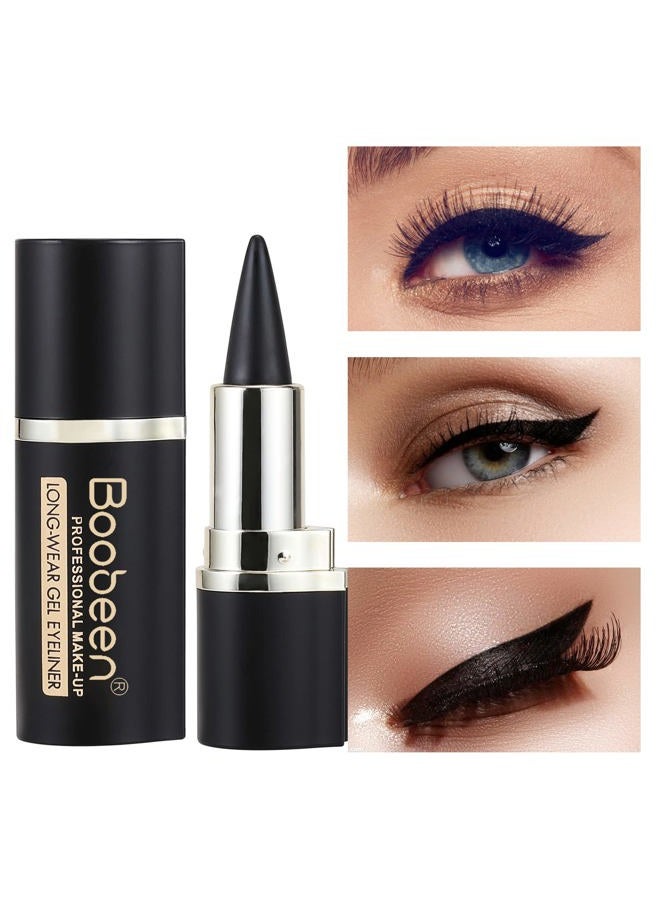 Boobeen Eyeliner Pencil - Black Eyeliner Pen Gel - Quick Drying Formula Eye Liner - Waterproof Smudge-proof All Day Eyeliner Makeup - Long Lasting Create Statement Eye Look - Image 3