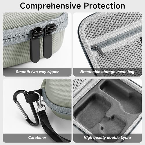 STARTRC VCR Carrying Bag for Insta 360 GO Ultra Accessories Storage Protective Case Hard Shell Cover for Insta360 GO Ultra Vlogging Action Camera Accessory - Image 5