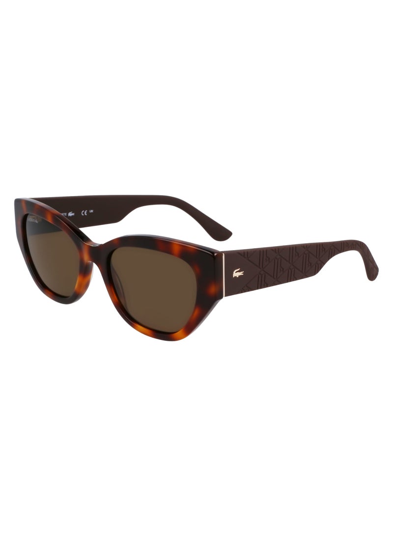 LACOSTE FULL RIM BIO INJ-G820 ACETATE LACOSTE SUNS L6047S 5419 (214) HAVANA - Image 1
