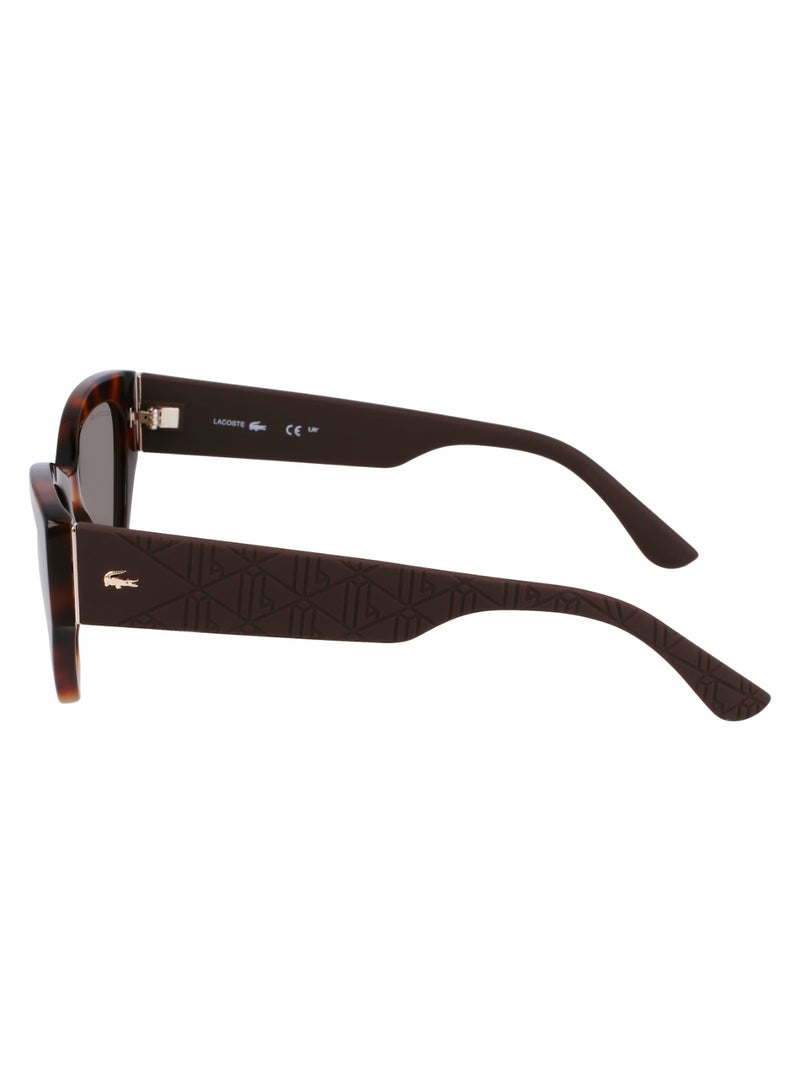 LACOSTE FULL RIM BIO INJ-G820 ACETATE LACOSTE SUNS L6047S 5419 (214) HAVANA - Image 4