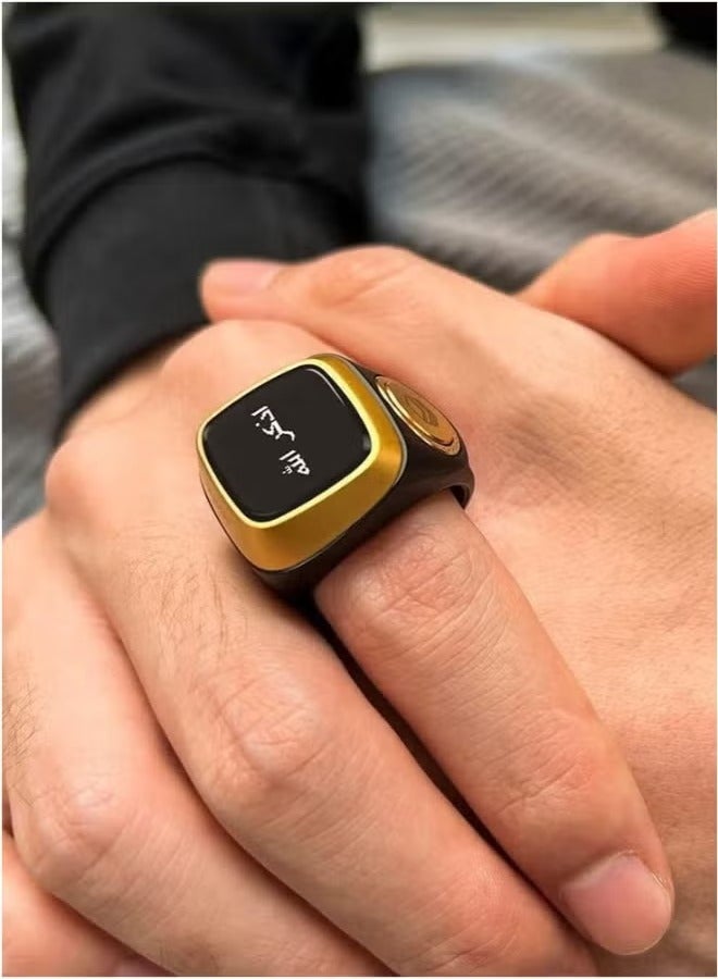 SQ 669 Bluetooth Quran Speaker with Smart Tasbih Zikr Ring, 20mm Hole Wall Mountable Bluetooth Al Quran Light Speaker, Clear Sound, Voice-Controlled Recitations, Ideal for Home, Mosque, and Spiritual Spaces - Image 3