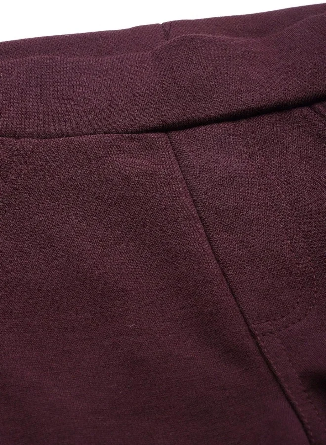 Hubberholme Wine Jeggings For Women