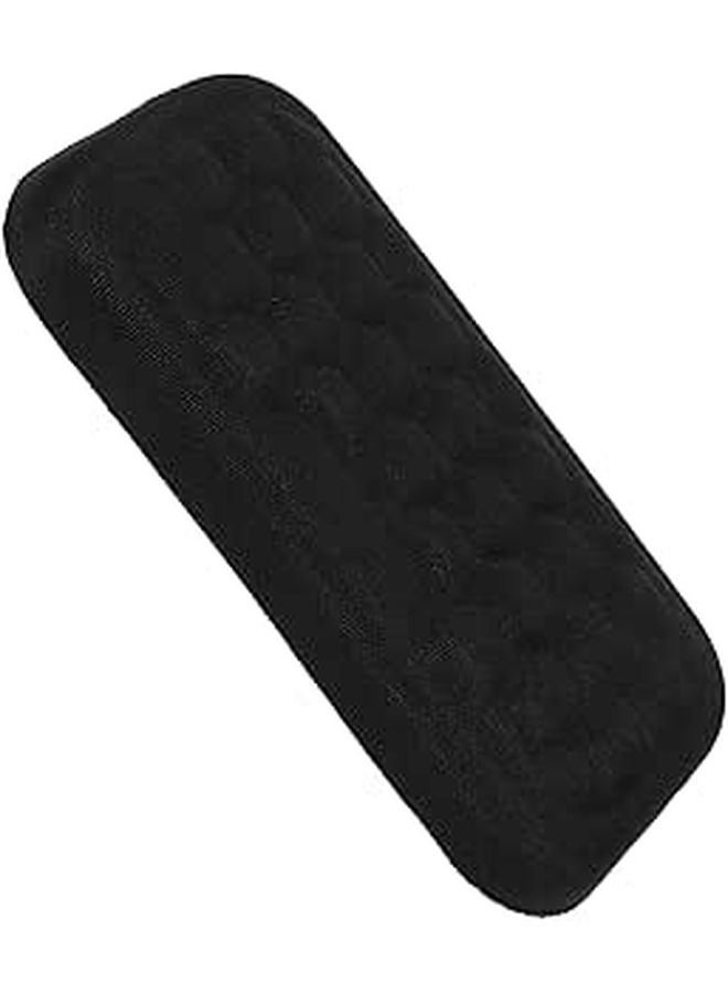 Ergonomic Keyboard Mouse Wrist Rest Pad Comfortable Fabric Surface Support Cushion Black - Image 1