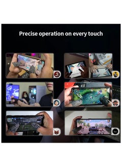 FlyDigi Flydigi P1 Silver-Cloth Mobile Gaming Finger Sleeve, 2 Pcs, Exclusive Custom FlySilver Cuperconducting Silver Cloth, 0.3mm Extremely Thin Material, Zero Touch, Breathable, Extremely Sensitive  - Image 5