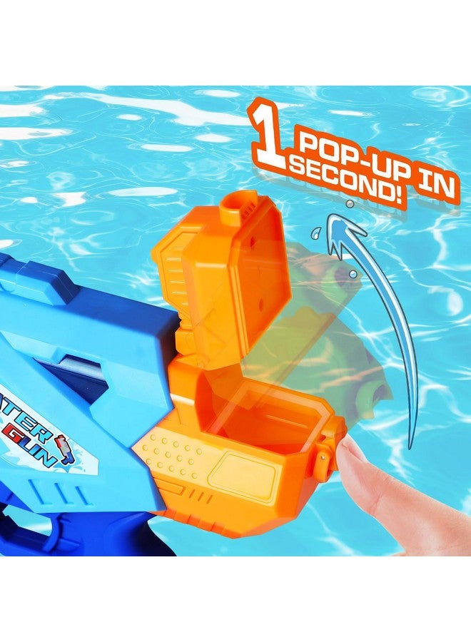 Quanquer Super Water Guns For Kids Adults - 2 Pack Super Water Blaster Soaker Squirt Guns 1200Cc With Excellent Range - Ideas Gift Toys For Summer Outdoor Swimming Pool Beach Sand Water Fighting Play - Image 4