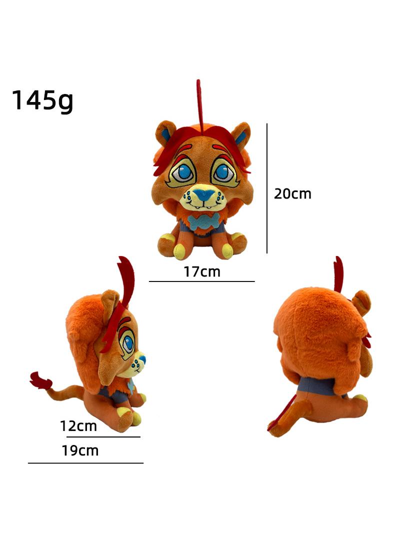 general Indigo Park  Plush Cartoon Monster Game Indigo Park Series Figure Plush Doll for Kids Adults Fans Holiday Gift 1pcs