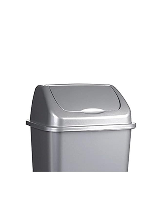 Wastetrash Bin 15 Litre Capacity Silver - pzsku/Z65191EDC6D35DE8B56AFZ/45/_/1696054457/2b7689e6-d07b-4dce-8a28-f7b49677d08f