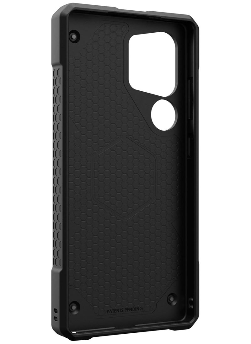 Urban Armor Gear - UAG Monarch Pro MagSafe for Samsung Galaxy S25 ULTRA Case Cover [25 Feet Drop tested] - Titanium - Image 1