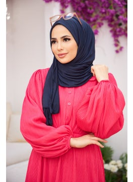 Hijab Combed Cotton Shawl Navy Blue - pzsku/Z651939EBD28A8A8464DEZ/45/_/1731025177/6f4cd390-65f4-448e-acfe-12ff20d8bb66