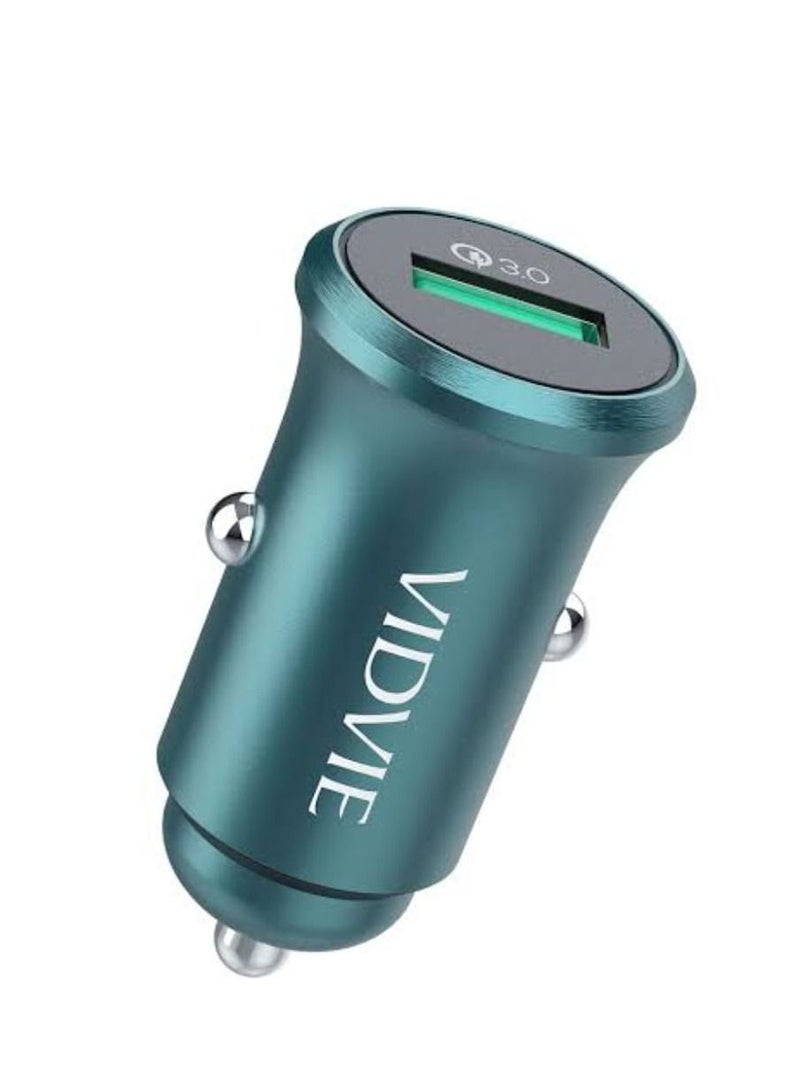شاحن سيارة USB معدني صغير سريع  CC520