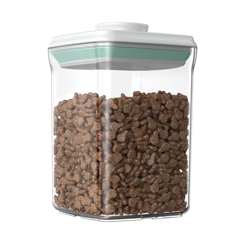 FAFAFLYER DogCat POP TreatAirtight jarContainer 13 Qt12 L Ideal For Up To 13 Lb Of Treats Stackable OneTouch Opening BPAFree - Image 1