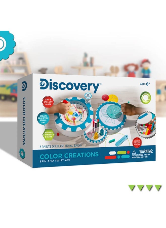 Discovery Discovery Color Creations Spin & Twist Art Station  - Image 1