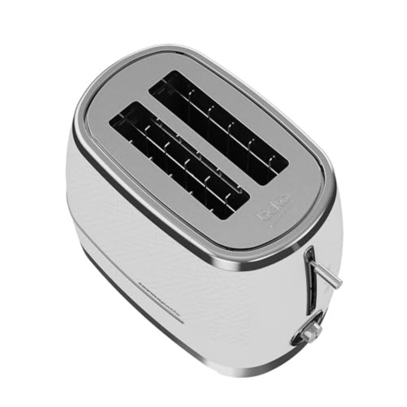 2 Slice Toaster for Kitchen Use, Stainless Steel, Silver, Extra Wide Slot with Defrost Reheat Cancel and Variable Browning - Image 5