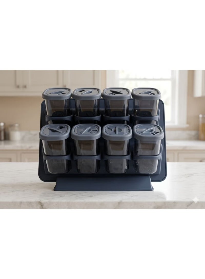 طقم توابل اكريليك 2 دور - Image 1