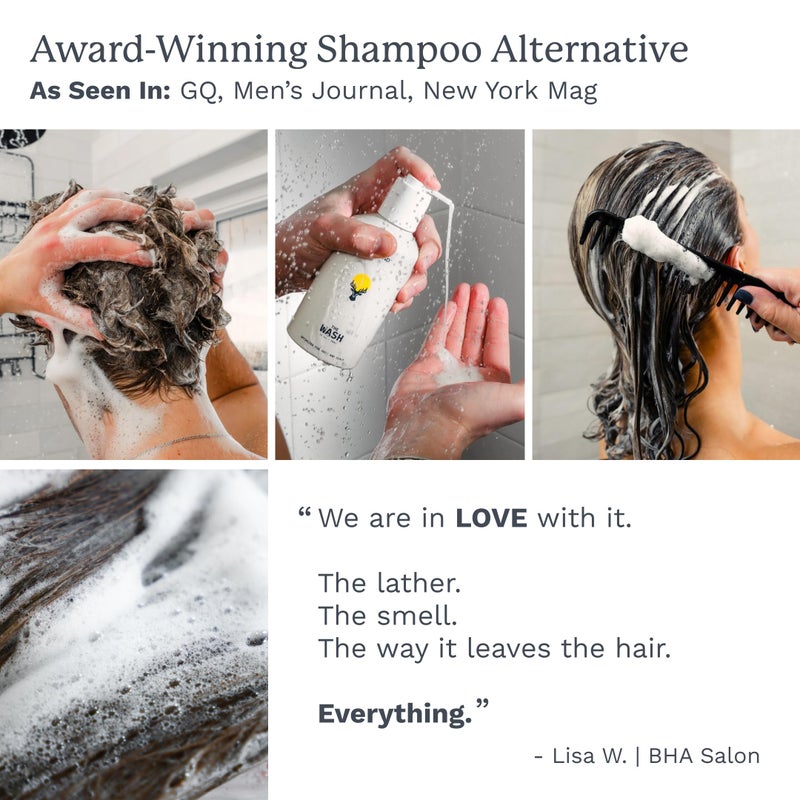 Highland: The Wash. Your new hair and scalp optimized shampoo alternative. Hydrating, balancing, nourishing & strengthening. Crafted with botanical ingredients. - Image 5