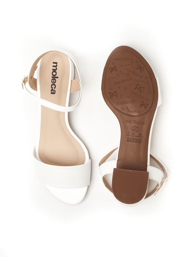 MOLECA Embellished Block Heel Open Toe Sandals - Image 1