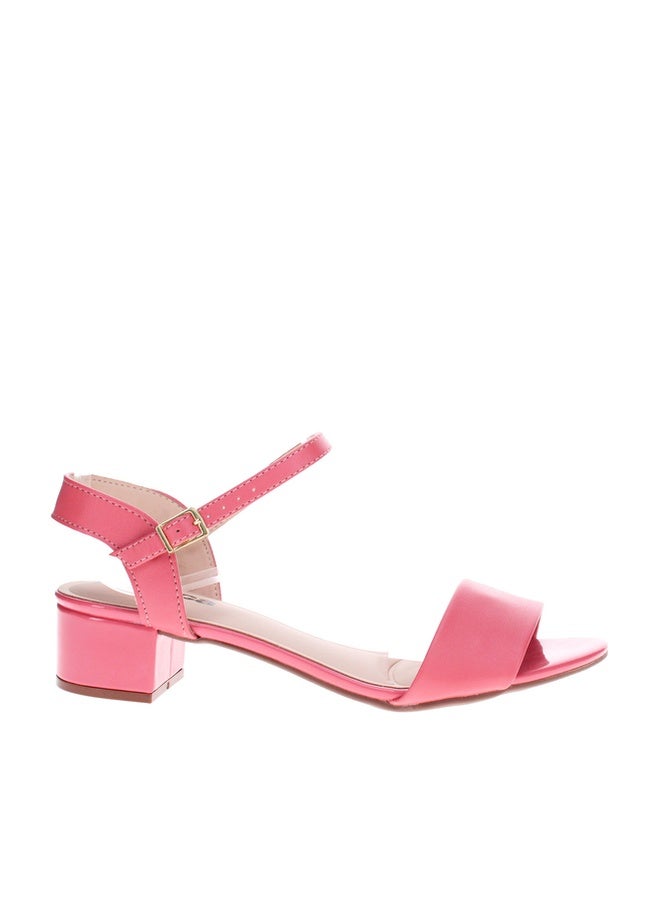 MOLECA Embellished Block Heel Open Toe Sandals - Image 1