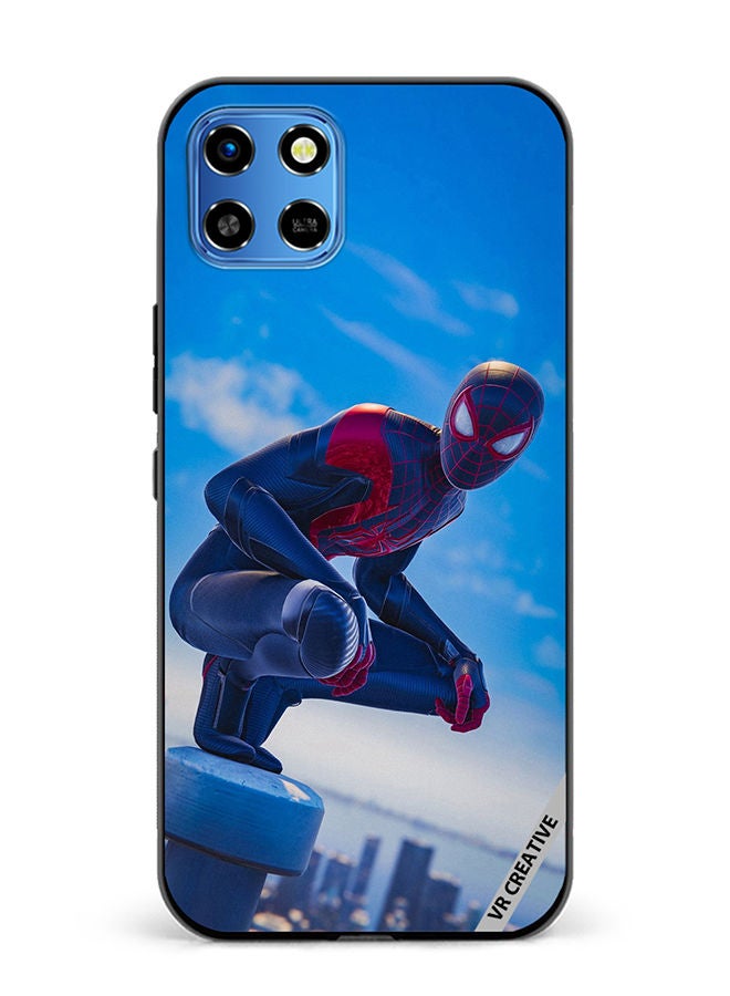 VR CREATIVE Protective Case Cover For Infinix Smart 6 HD Spiderman Design Multicolour - Image 1