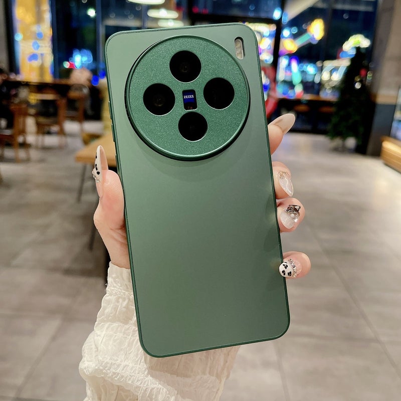 Military-grade acrylic phone case with sleek matte finish and precision-cut lens guard for Vivo X200 Pro X200 Pro Mini X100 series fashion-conscious users - Image 1