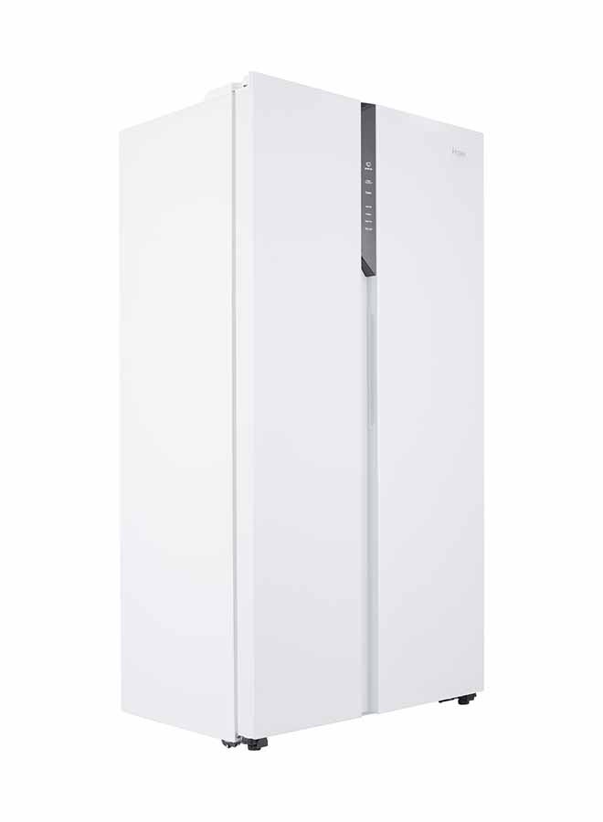 هاير ثلاجة ببابين جنباً إلى جنب 650 W HRF-650WW أبيض - Image 4