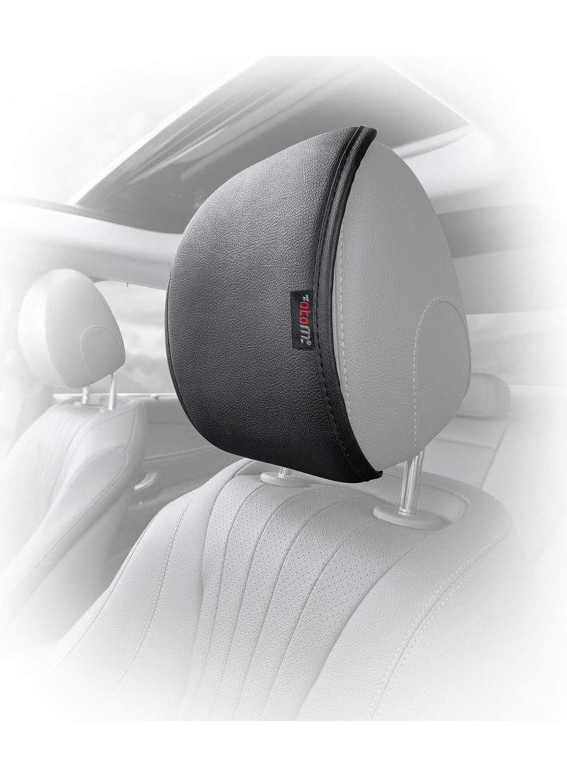 Otom - High Quality Leather Car Headrest Protective Cover - Image 1
